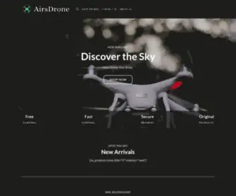 Airsdrone.com(Buy Quality Drones Online) Screenshot