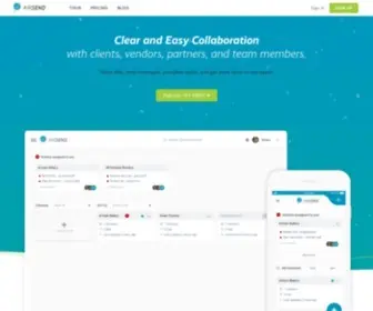 Airsend.io(Connecting People to Get Work Done) Screenshot