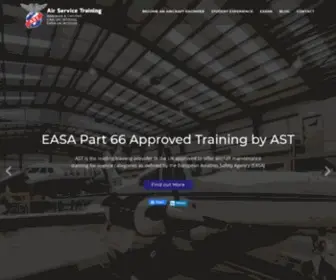 Airservicetraining.co.uk(Aircraft Engineering Training by Air Service Training UK) Screenshot