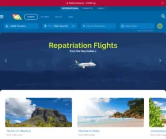 Airseychelles.com(Check out our great Global fares to multiple destinations on Air Seychelles) Screenshot