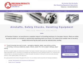 Airshaft.co.uk(Airshafts and Safety Chucks are supplied world wide) Screenshot