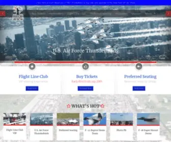 Airshowny.com(New York International Air Show) Screenshot
