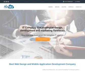 Airskycloud.com(Airsky Cloud Network Private Limited) Screenshot