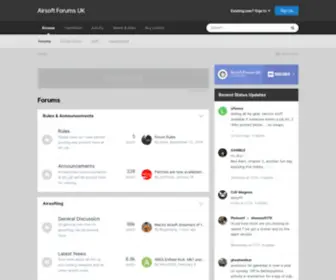 Airsoft-Forums.uk(Airsoft Forums UK) Screenshot