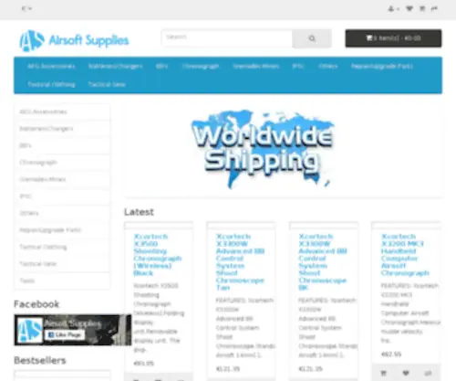 Airsoft-Supplies.com(Airsoft Supplies) Screenshot