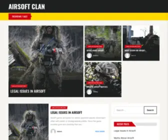 Airsoftclan.com(Airsoft Clan) Screenshot