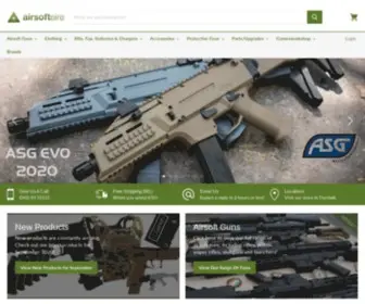 Airsofteire.com(Ireland's Premier Online Airsoft Store) Screenshot