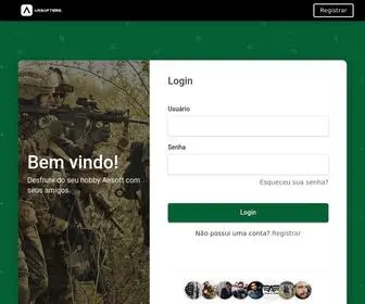 Airsofters.com.br(Partiu Airsoft) Screenshot