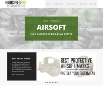 Airsofteur.com(High Speed BBs) Screenshot