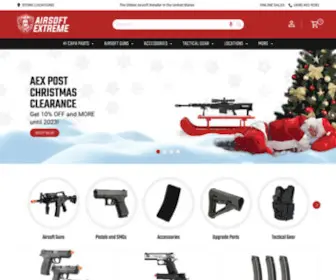 Airsoftextreme.com(The Oldest Airsoft Retail Chain in the United States) Screenshot