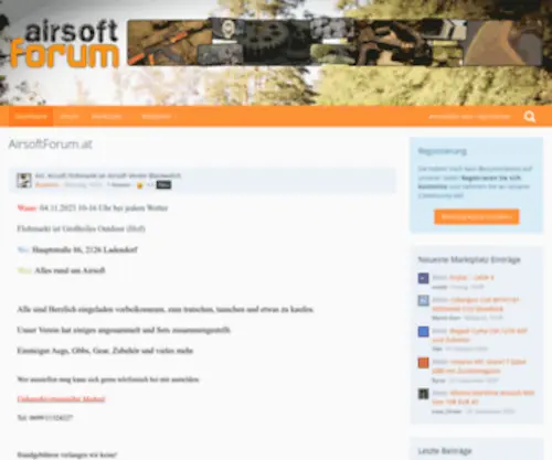 Airsoftforum.at(Portal) Screenshot