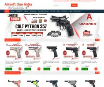 Airsoftgunindia.com(Air Soft Gun India) Screenshot