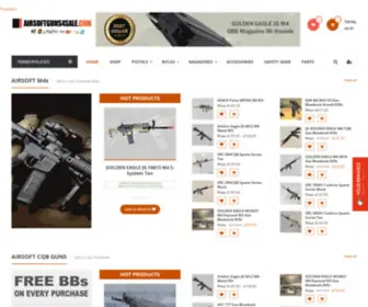 Airsoftguns4Sale.com(Airsoft Guns For Sale Where Every Purchase is Rewarded) Screenshot