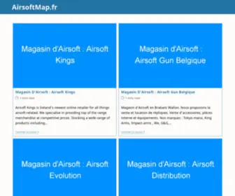 Airsoftmap.fr(Airsoft) Screenshot