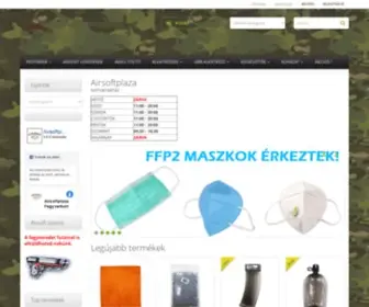Airsoftplaza.hu(Webáruház) Screenshot
