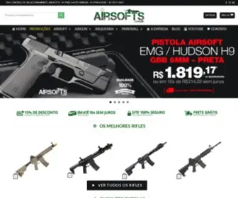 Airsofts.com.br(Airsoft) Screenshot