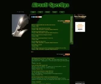Airsoftspecops.com(Airsoft SpecOps) Screenshot