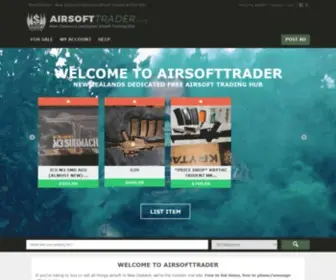 Airsofttrader.co.nz(New Zealands Airsoft Trading Site) Screenshot