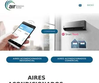 Airsolutionpartner.com(Air Solution Partner Panamá) Screenshot