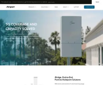 Airspan.com(Airspan) Screenshot