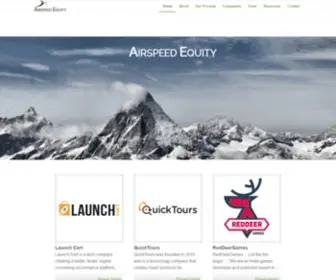 Airspeedequity.com(Airspeed Equity) Screenshot