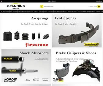 Airsprings.com(Airsprings International) Screenshot