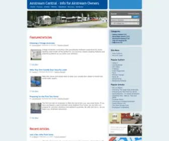 Airstreamcentral.com(Airstream Central) Screenshot