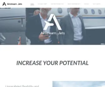 Airstreamjets.com(Airstream Jets) Screenshot