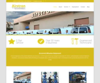 Airstron.com(Commercial Air Condition Service) Screenshot