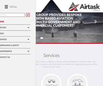 Airtask.co.uk(Home) Screenshot