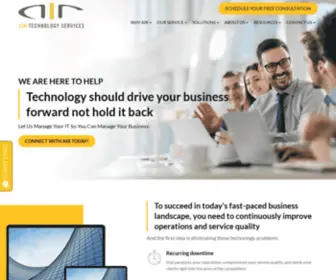 Airtechnologyservices.com(Managed IT Services Waukesha) Screenshot