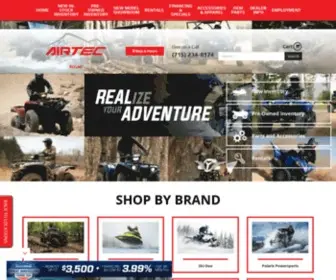 Airtecsportsricelake.com(Home Airtec Sports of Rice Lake Rice Lake) Screenshot
