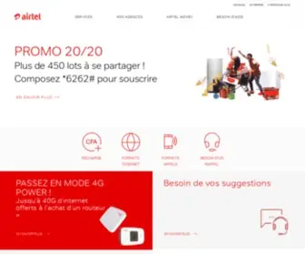 Airtel.cg(AIRTEL CONGO CG) Screenshot