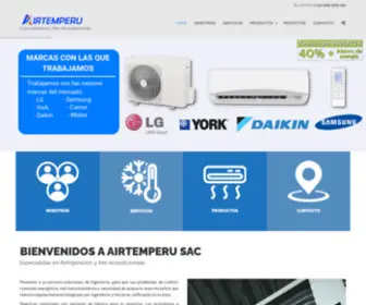 Airtemperu.com.pe(Home) Screenshot