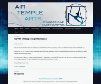 Airtemple.com(Air Temple Arts) Screenshot