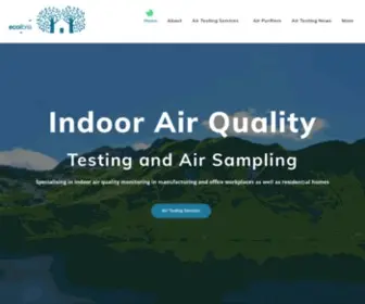 Airtesting.com.au(Air Quality Testing and Air Monitoring) Screenshot