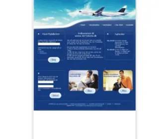 Airtickets.dk(Billige flyrejser) Screenshot