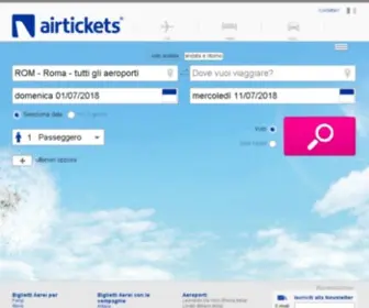 Airtickets.it(Biglietti Aerei) Screenshot