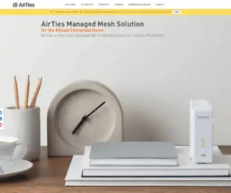 Airties.com(AirTies Wireless Networks) Screenshot