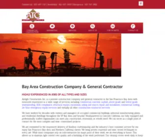 Airtightconstruction.com(Bay Area Construction Company & General Contractor) Screenshot