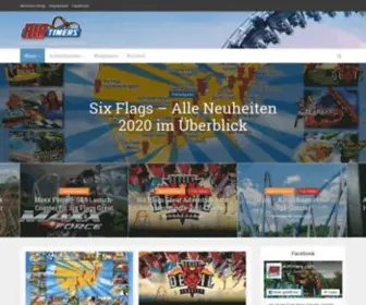 Airtimers.com(Vergnügungspark) Screenshot