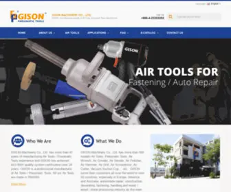 Airtools.tw(Handheld air tools/pneumatic tools manufacturer) Screenshot