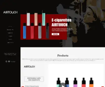 Airtouchvapor.com(E Cigarette) Screenshot