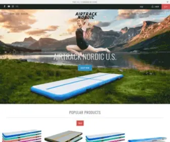 Airtracknordicus.com(AirTrack Nordic) Screenshot