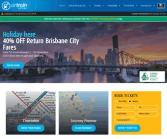 Airtrain.com.au(Brisbane Airtrain) Screenshot