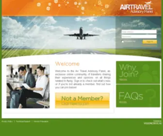 Airtravelpanel.com(Airtravelpanel) Screenshot