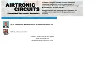 Airtroniccircuits.com.au(AIRTRONIC CIRCUITS) Screenshot