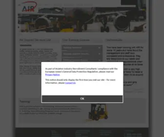 Airuk.net(Air Support Services Ltd) Screenshot