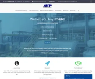 Airvacuumprocess.com(Compressed Air Dryers) Screenshot