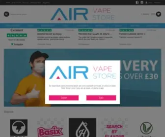 AirvapeStore.com(Air Vape) Screenshot